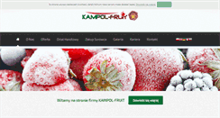 Desktop Screenshot of kampol-fruit.pl